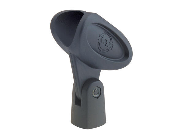 K&M 85055 Mikrofonholder 28-34 mm. Sort.