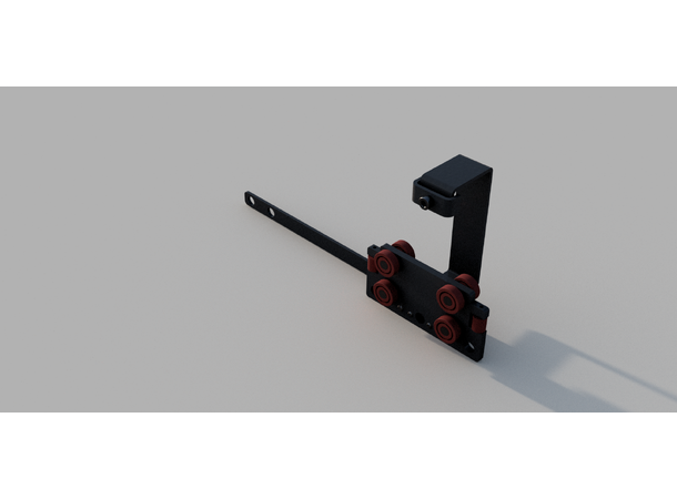 FlexRail Master Runner Sort for snortrekk og motor overlapp