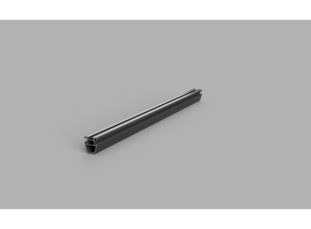 FlexRail rett profil 4000mm Sølv