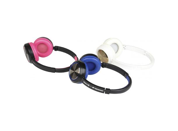 JB SYSTEMS HEADZ White hodetelefon Med link ut