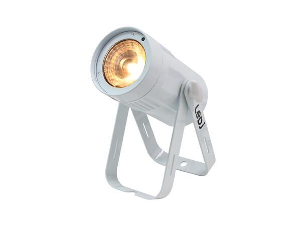 LEDJ 15W LED Eventspot DTW, DMX Hvit. Dim to warm.