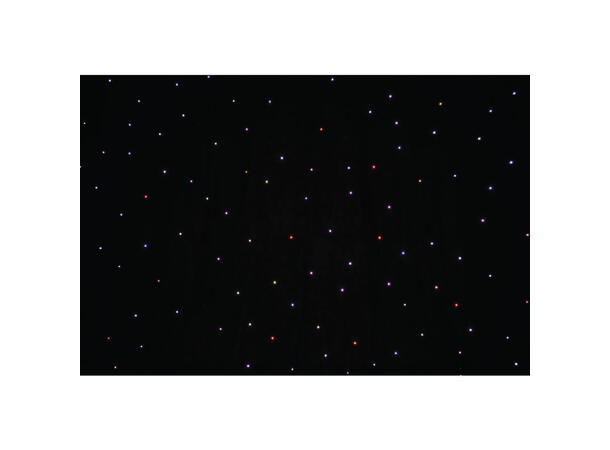 LEDJ stjerneteppe 6m x 3m RGB DMX 7/28 kanaler