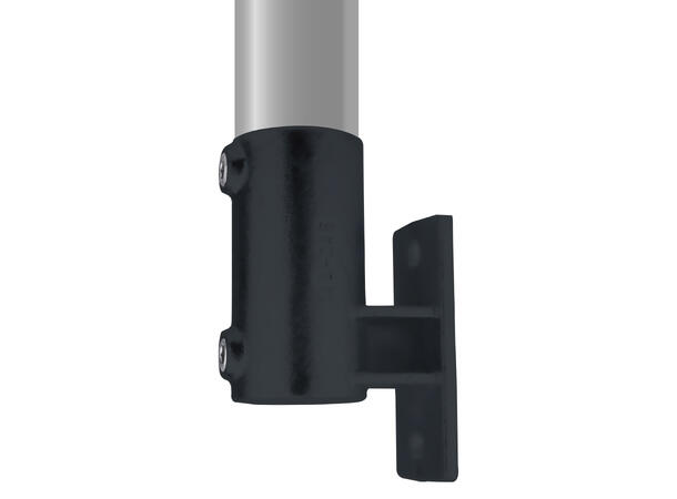 KUPO KPC-144B railing side support Ø48mmrørklemme.TUV.Sortmatt.