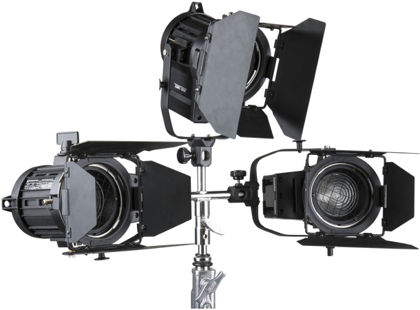 KUPO KS-148 3 veis 16mm adapter For feste av lamper etc.