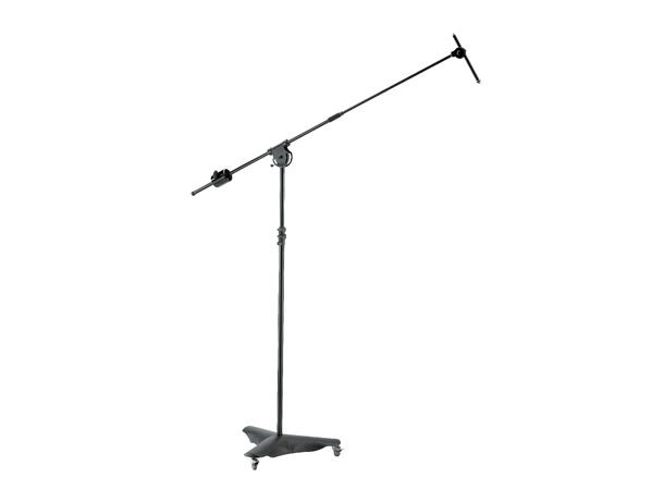 K&M 21430 Mikrofonstativ Overhead Sort