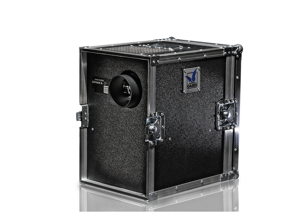SMOKE FACTORY Captain D. Røykmaskin inkl. Amptown flightcase, DMX