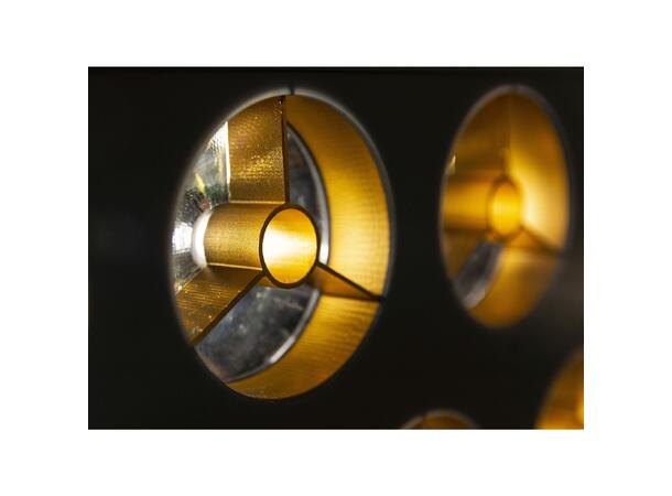 BRITEQ Dekor-ringer for BT-NONABEAM 9 stk, gullfarget
