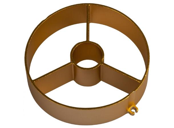 BRITEQ Dekor-ringer for BT-NONABEAM 9 stk, gullfarget
