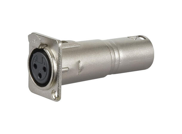 DAP FLA50 Overgang XLR hun-XLR han For panel montering