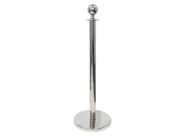 ELUMEN8 Stolpe for VIP inngjerding chrome, 95cm