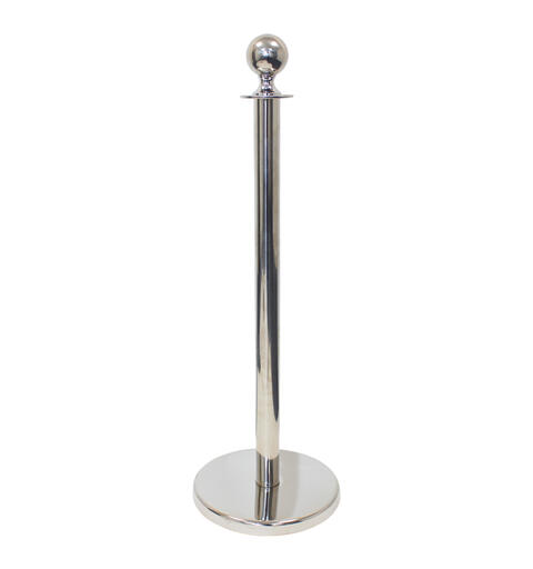 ELUMEN8 Stolpe for VIP inngjerding chrome, 95cm