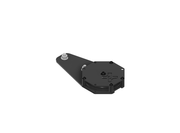 FlexRail retur-trinse Sort / rød retur blokk for snortrekk 