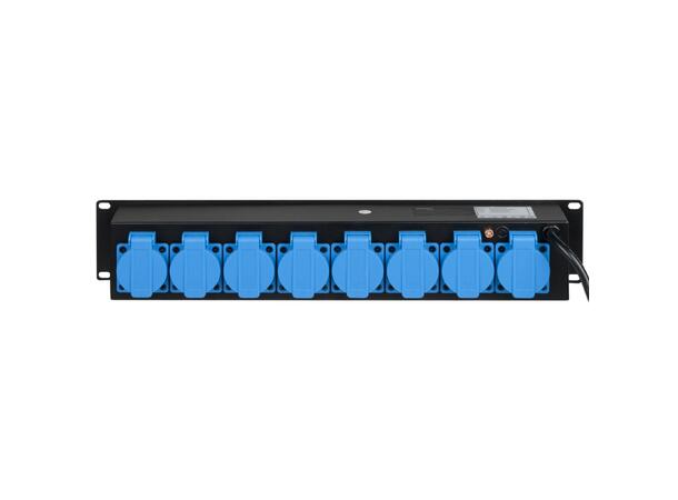 JB SYSTEMS PC-8 Bryterpanel 8 x Schuko ut