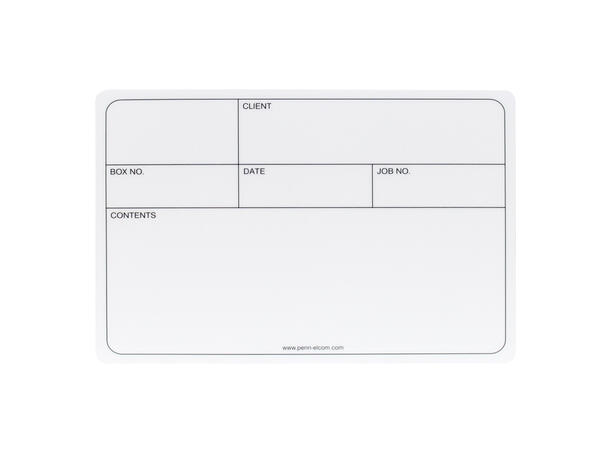 KAGU Tourlabel, selvklebende. X-Large 290x190mm
