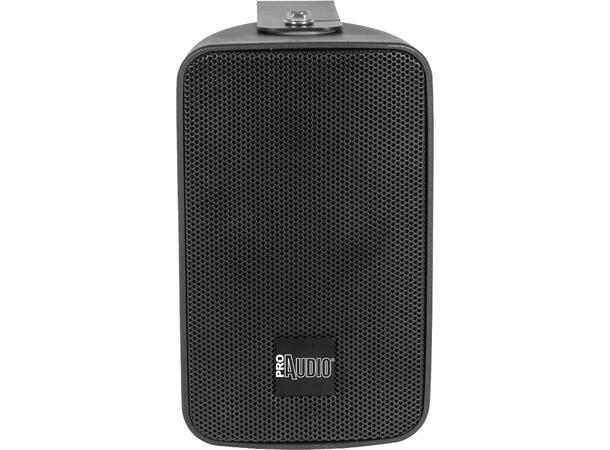 PROAUDIO AIR04X Passiv høyttaler 4" +1" Sort. 50W/16Ohm. IP46