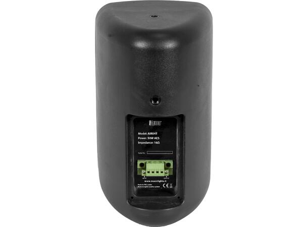 PROAUDIO AIR04X Passiv høyttaler 4" +1" Sort. 50W/16Ohm. IP46