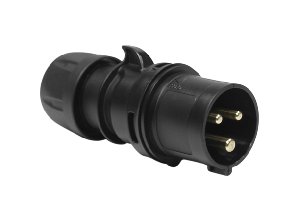 PROAUDIO TOUR76615L02BK Kombikabel 2m, XLRm-XLRf  5pin + CEE/True1
