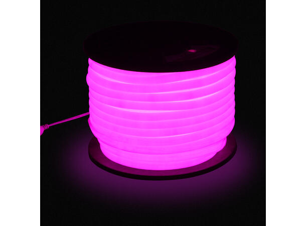 SBL Neoflex 230V rosa Ø16mm 120Led/m 2835SMD.50m rull