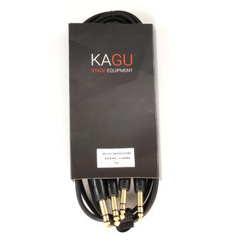 KAGU 2 x TRS jack til 2 X TRS jack