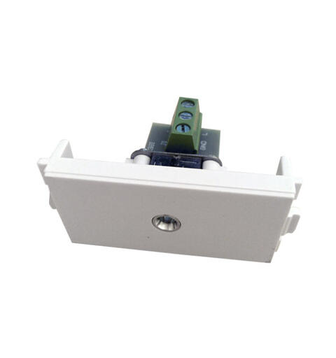 KAGU Minijack modul, skru terminal 48x24mm for KAGU systempanel