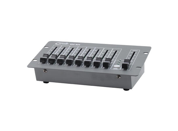 TRANSCENSION SDC 824 DMX kontroller 3 banker á 8 kanaler, totalt 24 kanaler