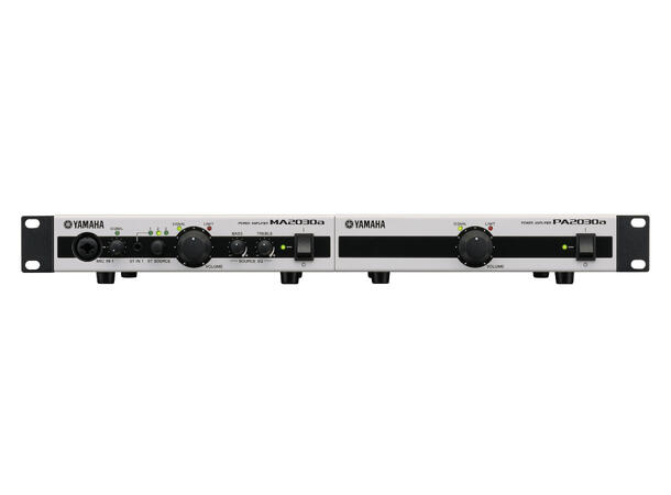 Yamaha MA2030a mikserforsterker 100V 2x30W lavohmig 60W 100V mono