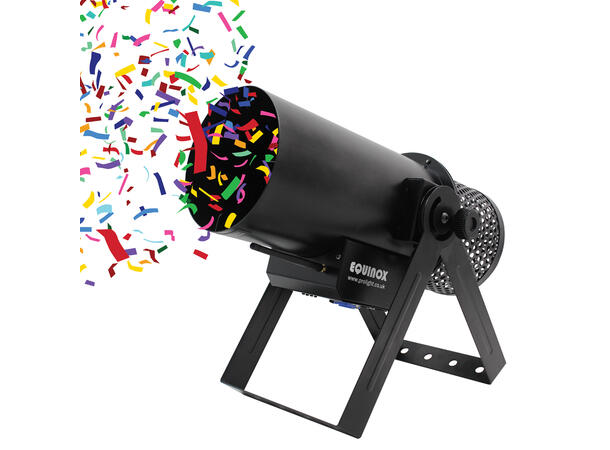 EQUINOX Confetti Burst Konfettimaskin DMX, 1 kanal