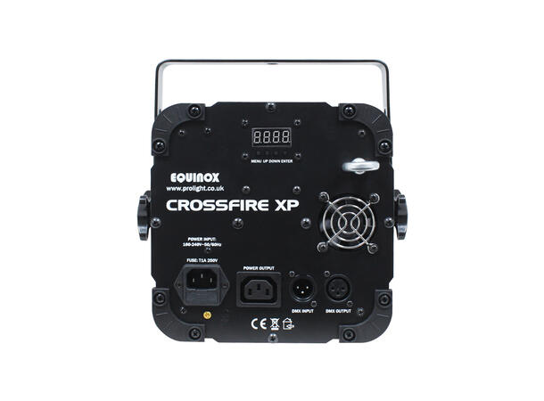 EQUINOX Crossfire XP Lyseffekt 8x 10W LED (R: 2, G: 2, B: 2, W: 2)