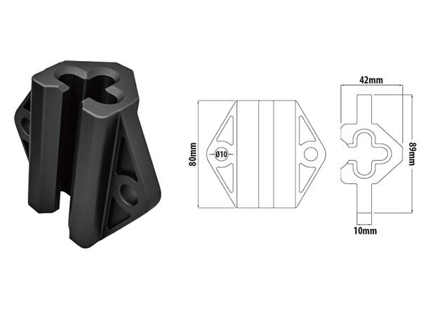 KUPO CS-7990 chain slider, 7.90 - 9.00mm For kabelføring på kjetting