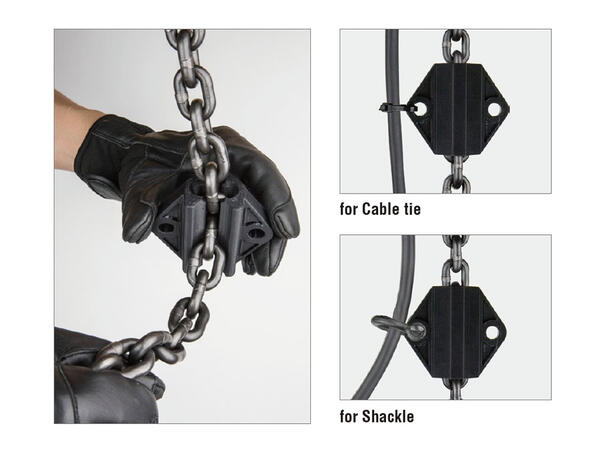 KUPO CS-7990 chain slider, 7.90 - 9.00mm For kabelføring på kjetting