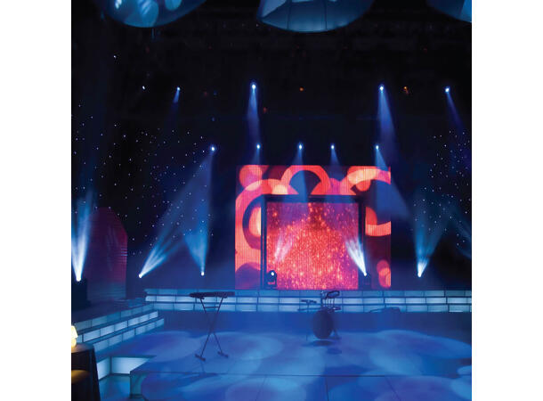 LEDJ stjerneteppe 8m x 4m RGB DMX 7/28 kanaler