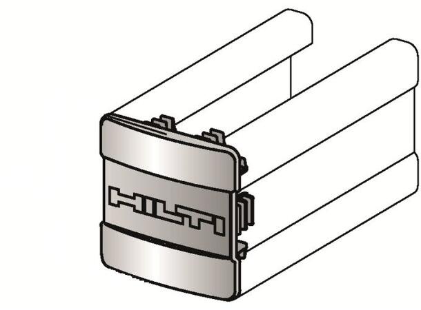 MOTEK endelokk for strut skinne Passer MQ-41