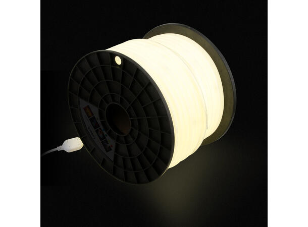 SBL Neoflex 230V naturell hvit Ø16mm 120Led/m 2835SMD.50m rull