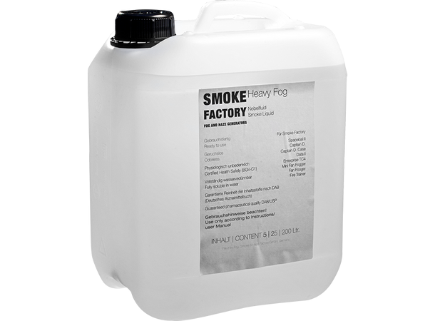 SMOKE FACTORY Heavy Fog Røykvæske 5 liter, extremly long lasting