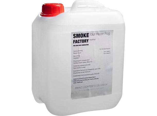 SMOKE FACTORY Tour Hazer Fog Røykvæske 5 liter, spesialvæske for Tour Hazer