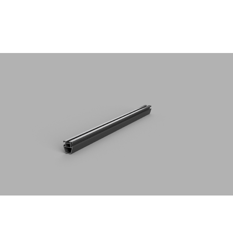 FlexRail rett profil 4000mm Sort