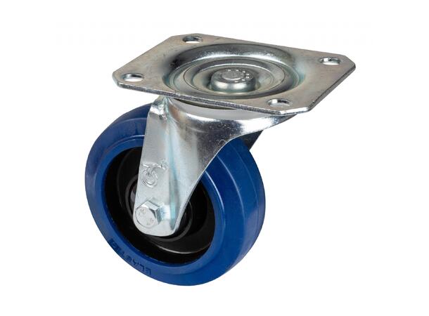 JB SYSTEMS hjul til hjulplate 4 stk. 100mm hjul, hvor av 2 stk m/brems