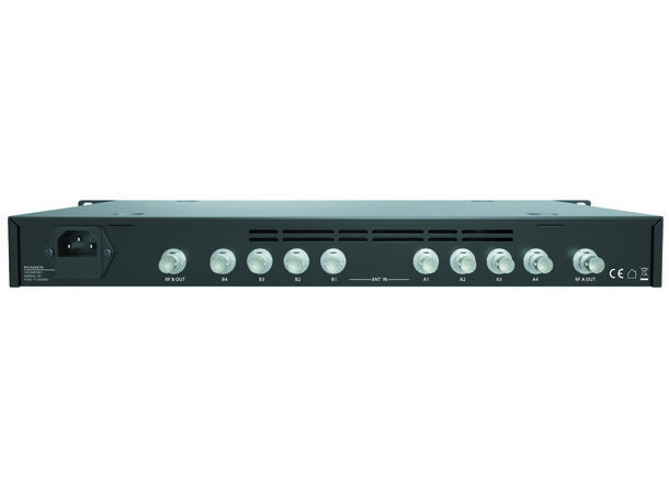 JTS UC-900RX Antenne combiner For inntil 4 sett antenner