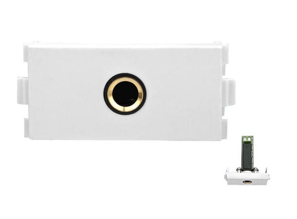 KAGU 6,3mm Jack modul 48x24mm for KAGU systempanel