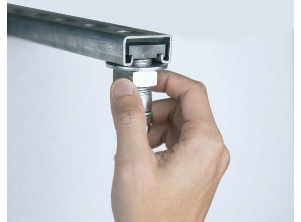 KUPO KT-056 slide bolt For bruk på Hilti Strut