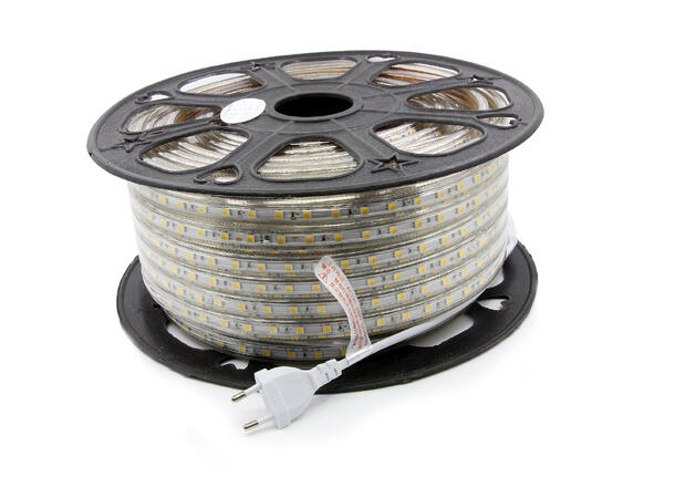 SBL LED RGB led strip, 230VAC 100 m. Utendørs IP65,NB! Uten driver, §S