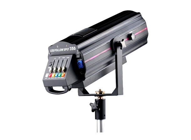 SBL LED følgespot 300W, DMX 8500K, CTO, Iris, Dimmer