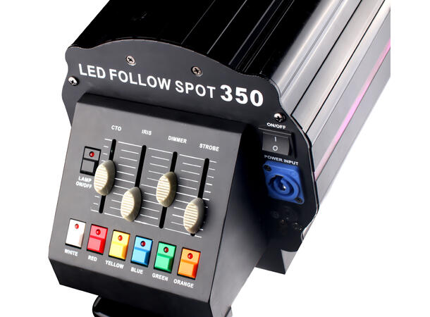 SBL LED følgespot 300W, DMX 8500K, CTO, Iris, Dimmer