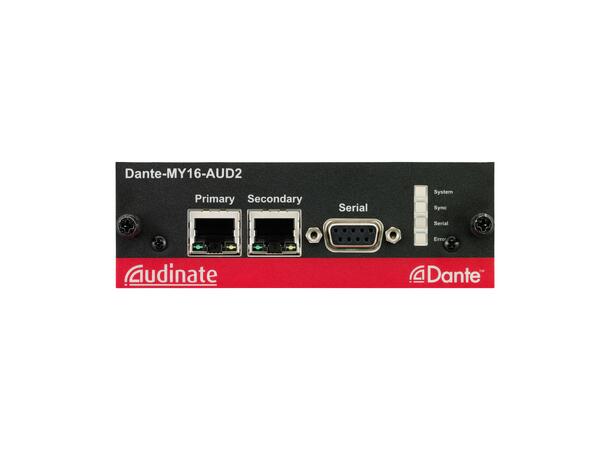 Yamaha DANTE MY16-AUD Dante Interface ca 1 DVS licence included