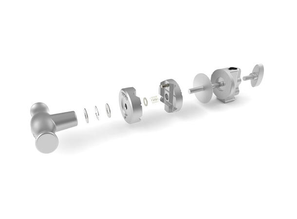KUPO KCP-230 Grip Head with 16mm spigot Stål. Swivel 16mm Baby Spigot