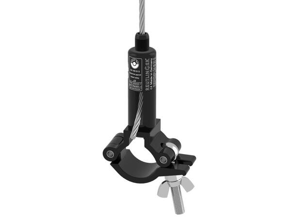 REUTLINGER 50 SV III med halvkobler For 4mm-5mm wire. Sort