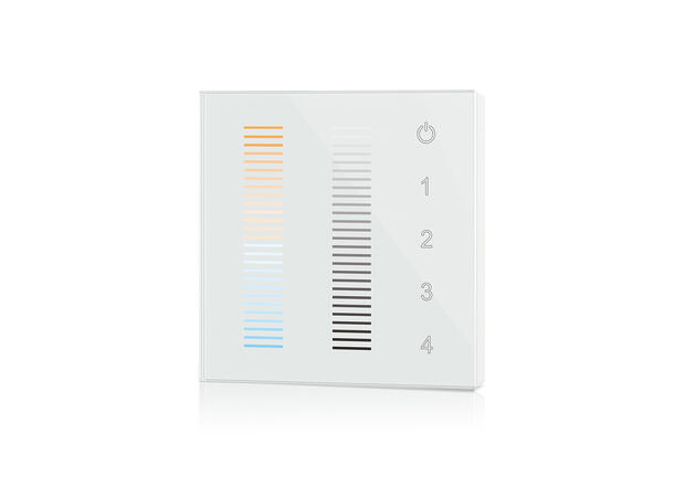SBL LED kontroller 2,4GHz. Dual color Driver og 2,4GHz remote i ett