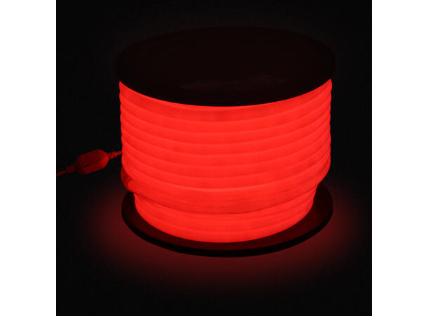 SBL Neoflex 230V rød Ø16mm 120Led/m 2835SMD.50m rull
