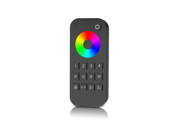 SBL remote 2,4GHz. RGBW. 4 soner Passer RGBW receiver