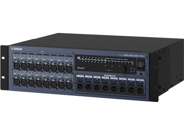 Yamaha RIO1608-D2 I/O Rack I/O Rack. 16 analog in, 8 analog out